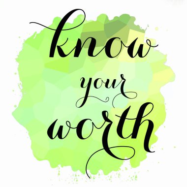 soyut renkli arkaplan üzerindeki değerli metninizi bilin