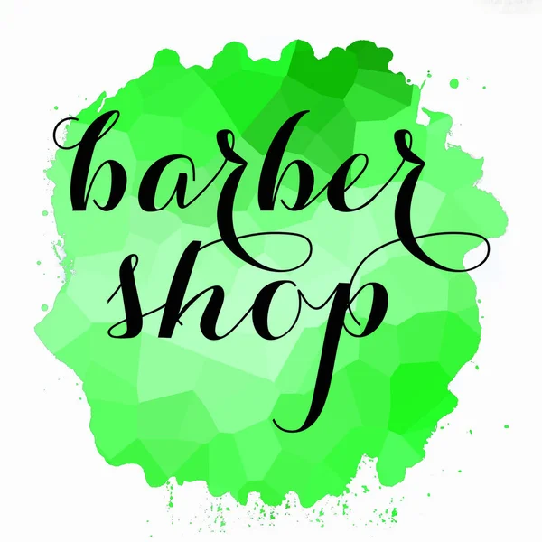 Barber Shop Text Abstract Colorful Background — Stock Photo, Image