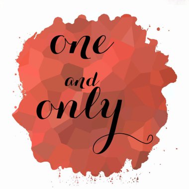 soyut renkli arkaplan üzerine sadece bir metin