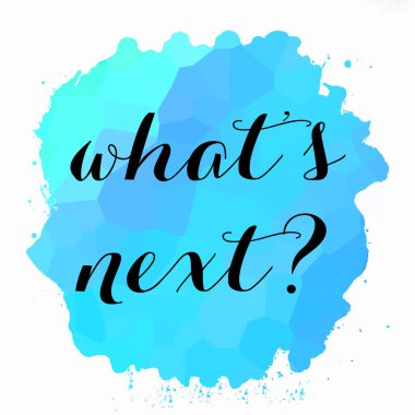 Soyut renkli arkaplan üzerine bir sonraki metin