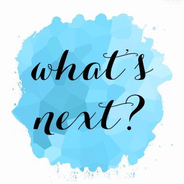 Soyut renkli arkaplan üzerine bir sonraki metin