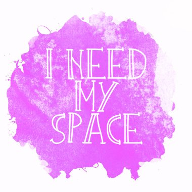 Soyut renkli arkaplan üzerine yazdığım uzay metnine ihtiyacım var.