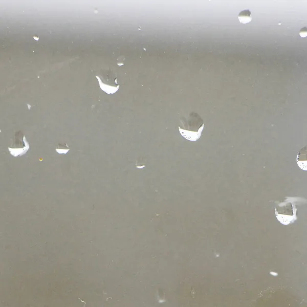 Water Drops Glass Background — Stock Photo, Image