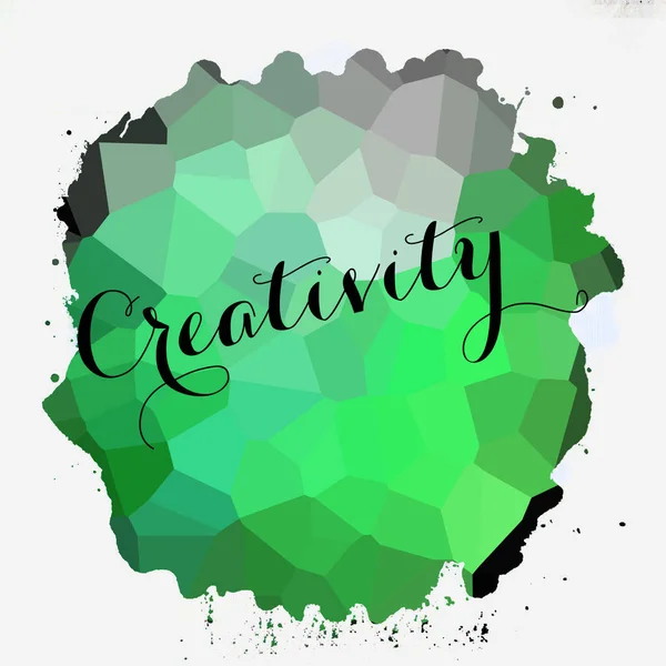 Word Creativity Abstract Colorful Background — Stock Photo, Image