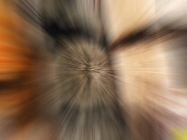 Bulanık şehir görünümü, hareketli şehir konsepti