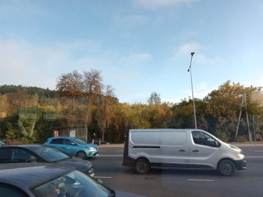 Vilnius Litvanya, şehir konsept görünümü