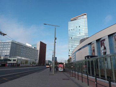 Vilnius Litvanya, şehir konsept görünümü