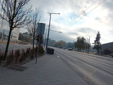 Vilnius Litvanya, şehir konsept görünümü