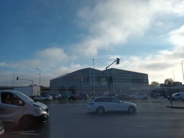 Vilnius Litvanya, şehir konsept görünümü