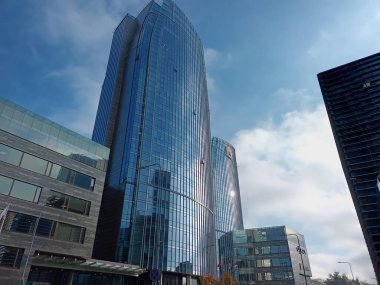 Vilnius Litvanya, şehir konsept görünümü