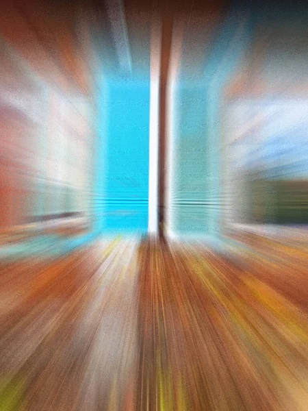 Blurred City View Motion Urban Concept — Stock Photo, Image