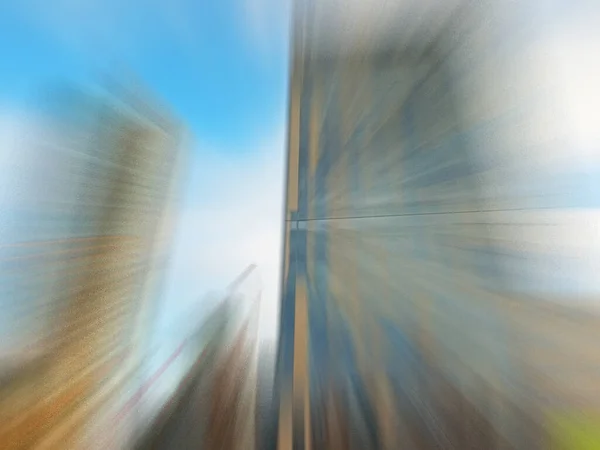 Blurred City View Motion Urban Concept — Stock Photo, Image