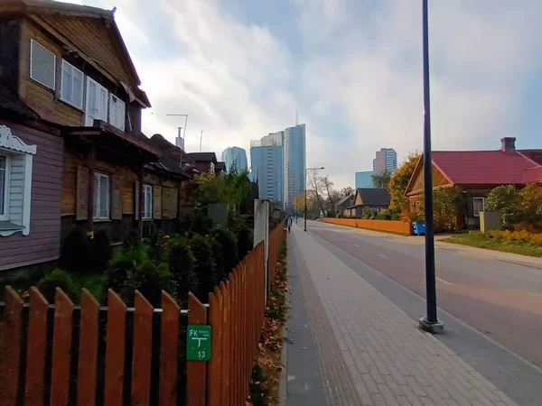 Vilnius Lituânia Visão Conceito Urbano — Fotografia de Stock