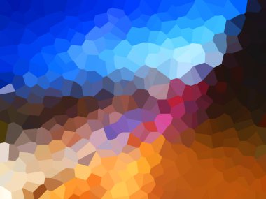 Duvar kağıdı arkaplanı için modern soyut çokgen şekli 