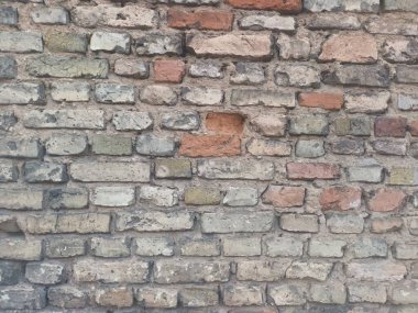 Eski grunge tuğla duvar arkaplanı 