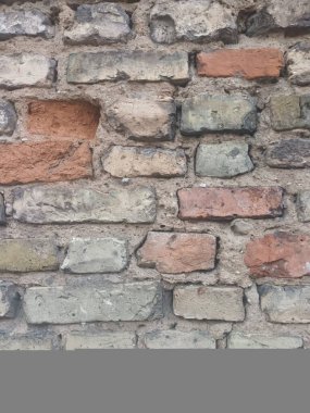 Eski grunge tuğla duvar arkaplanı 