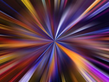 Soyut ivme hareketi. Hızlı hareket etme kavramı.