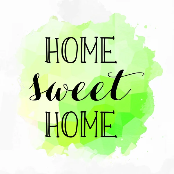 Home Sweet Home Text Abstract Colorful Background — Stock Photo, Image
