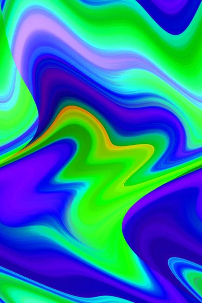 Безшовний Абстрактний Барвистий Фон Хвилями — стокове фото