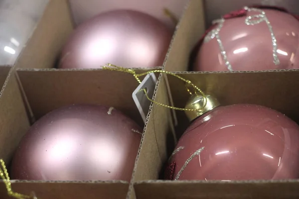 Kerstversiering Kerstballen Ornamenten — Stockfoto
