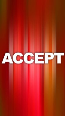 Soyut hızlı hareket renkli arkaplan hakkındaki sözcüğü kabul et. Anlaşma konsepti. Dikey yerleşim