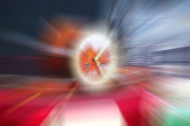 Bulanık çizgileri olan soyut hızlı hareket arkaplanı 