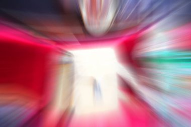 Bulanık çizgileri olan soyut hızlı hareket arkaplanı 