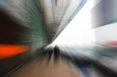 Bulanık çizgileri olan soyut hızlı hareket arkaplanı 