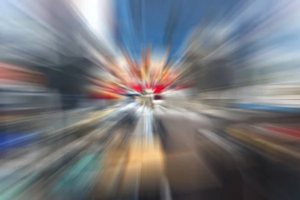 Abstract Snelle Beweging Achtergrond Met Wazige Lijnen — Stockfoto