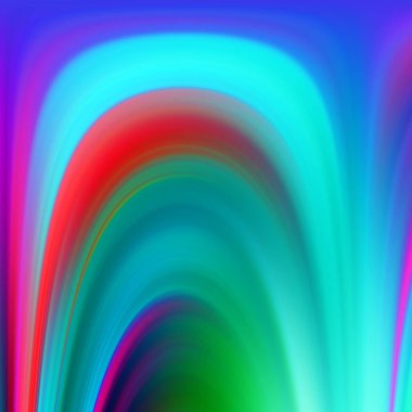 Soyut renkli arka plan aura kapılarını hatırlatıyor. Kare yerleşimi.