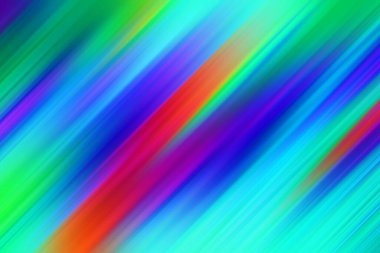 Bulanık çizgileri olan soyut mavi hızlı hareket arkaplanı.