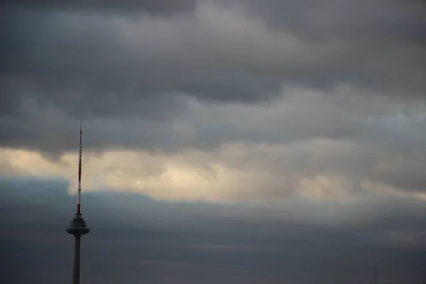 Cloudy Sky Background View — Stock Photo, Image