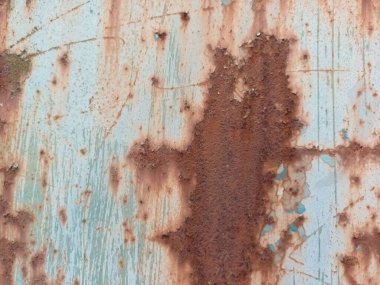 Metal paslanmış kahverengi grunge doku arkaplanı.