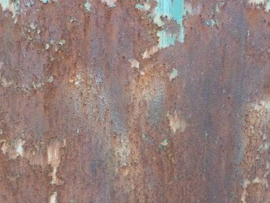 Metal paslanmış kahverengi grunge doku arkaplanı.