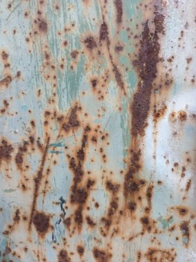 Metal paslanmış kahverengi grunge doku arkaplanı.