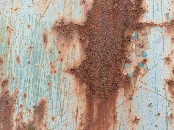Metal Corroded Rusty Brown Grunge Texture Background — Stock Photo, Image