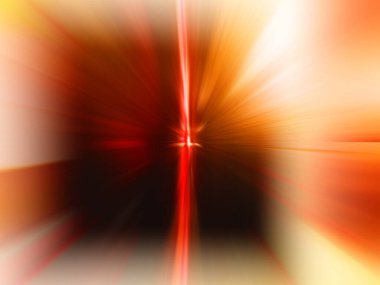 Şehir üzerinde soyut hareket hızı etkisi