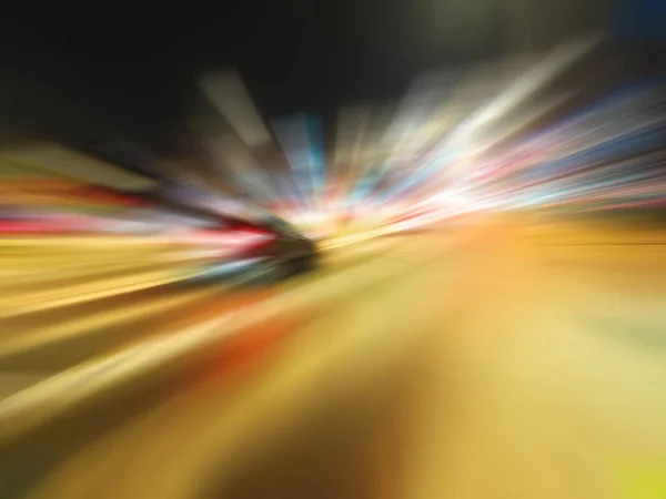 Efeito Velocidade Movimento Abstrato Cidade — Fotografia de Stock