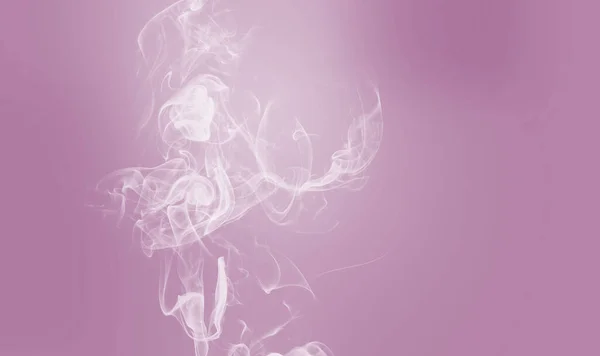 Gyönyörű Álmodozó Lágy Rózsaszín Menta Felhők Füst Felettük Absztrakt Romantikus — Stock Fotó