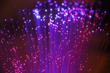 Parlayan noktaların soyut arkaplanı