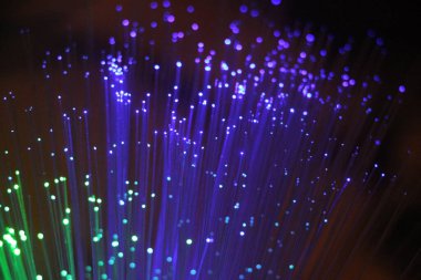 Parlayan noktaların soyut arkaplanı