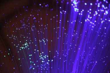 Parlayan noktaların soyut arkaplanı