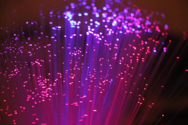 Parlayan noktaların soyut arkaplanı