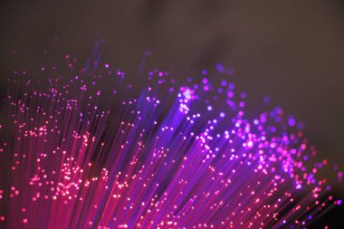 Parlayan noktaların soyut arkaplanı