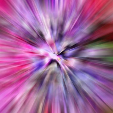 Soyut hareket hızı efekti 