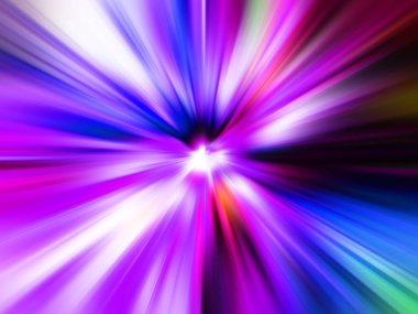 Soyut hareket hızı efekti 