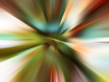 Soyut hareket hızı efekti 