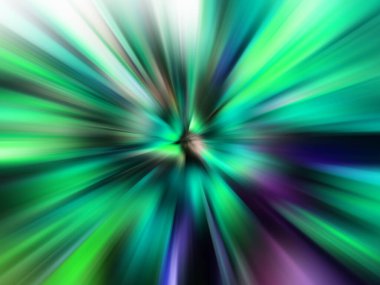 Soyut hareket hızı efekti 