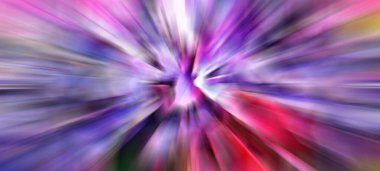 Soyut hareket hızı efekti 