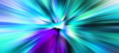 Soyut hareket hızı efekti 